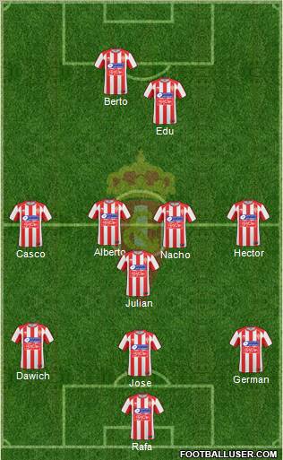 Real Sporting S.A.D. B Formation 2012