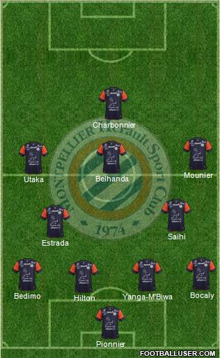 Montpellier Hérault Sport Club Formation 2012