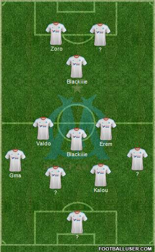 Olympique de Marseille Formation 2012