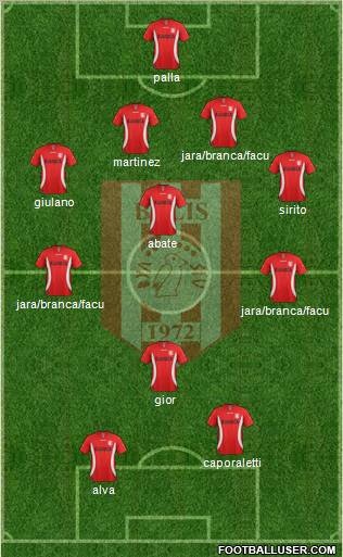 KS Bylis Ballsh football formation