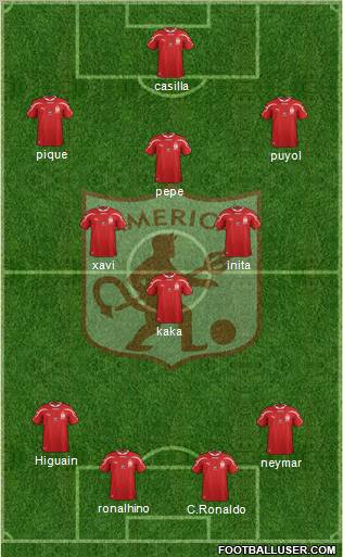 CD América de Cali Formation 2012