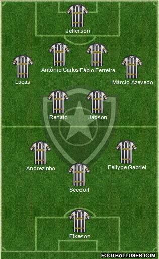 Botafogo FR Formation 2012