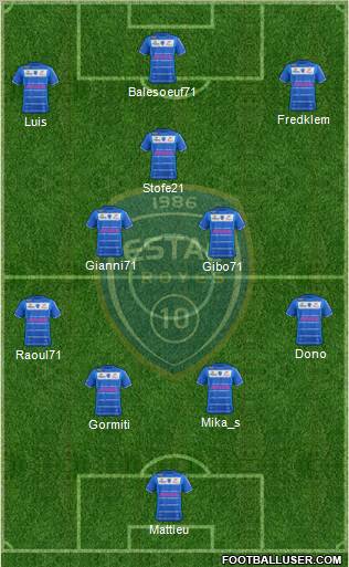 Esperance Sportive Troyes Aube Champagne Formation 2012