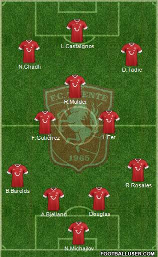 FC Twente Formation 2012