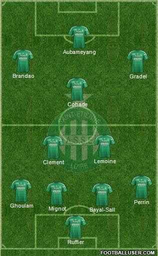 A.S. Saint-Etienne Formation 2012