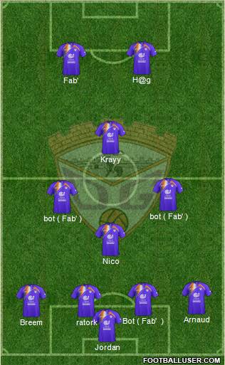 C.D. Guadalajara Formation 2012