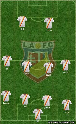 FK LAFC Lucenec Formation 2012