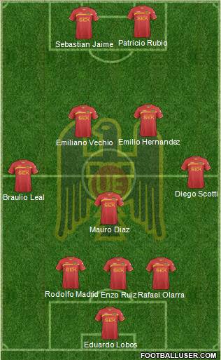 CD Unión Española S.A.D.P. Formation 2012