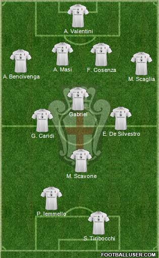 Pro Vercelli Formation 2012