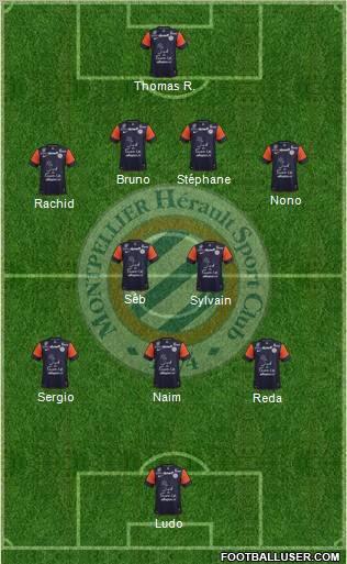 Montpellier Hérault Sport Club Formation 2012