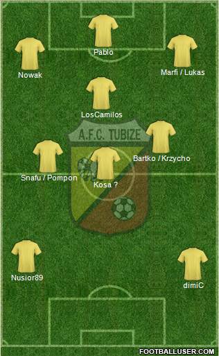 AFC Tubize Formation 2012