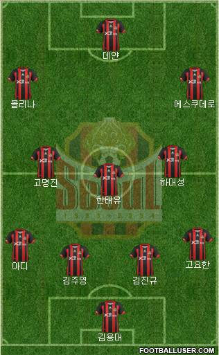 FC Seoul Formation 2012