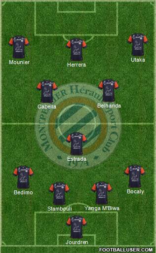 Montpellier Hérault Sport Club Formation 2012