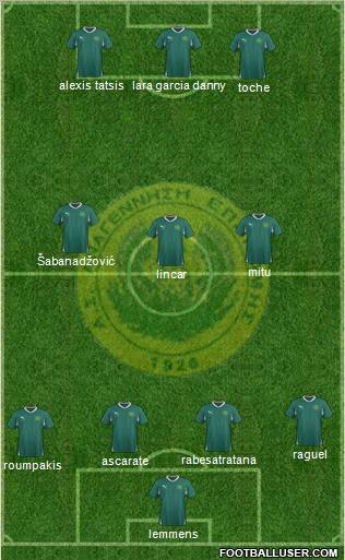 AS Anagennisi Epanomis Formation 2012