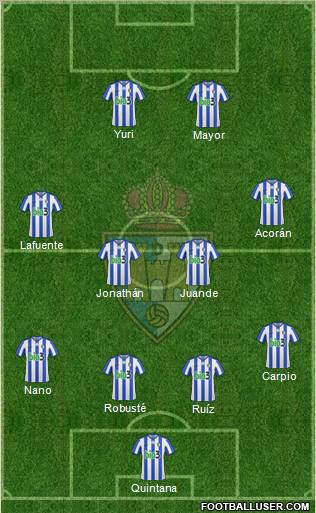 S.D. Ponferradina Formation 2012
