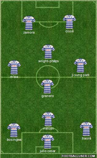 Queens Park Rangers Formation 2012