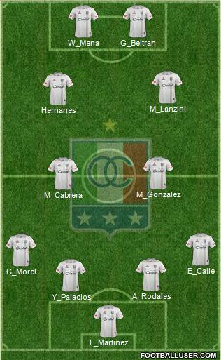 CD Once Caldas Formation 2012