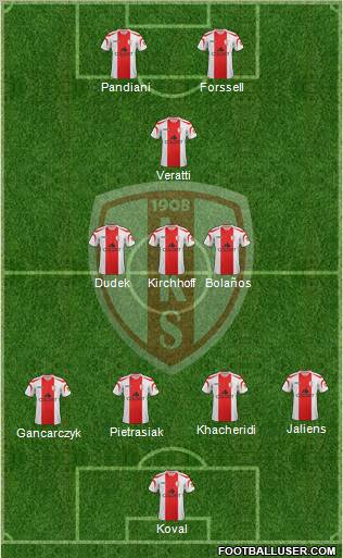 Lodzki Klub Sportowy Formation 2012