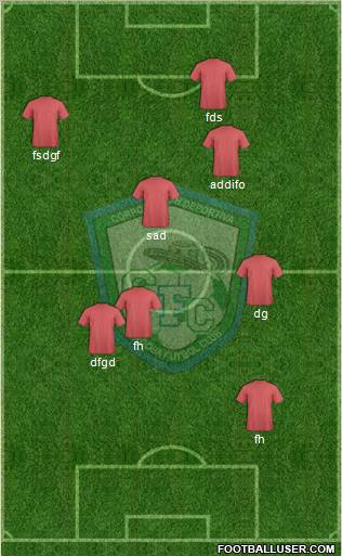 CD Córdoba FC Formation 2012