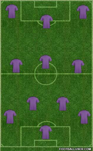 Pro Evolution Soccer Team Formation 2012