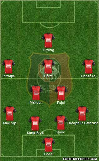 Stade Rennais Football Club Formation 2012