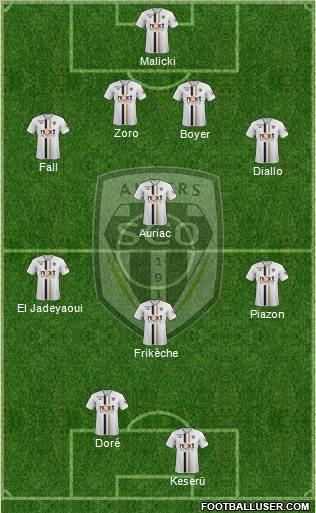 Angers SCO Formation 2012