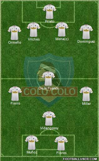 CSD Colo Colo Formation 2012