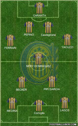 Rosario Central Formation 2012