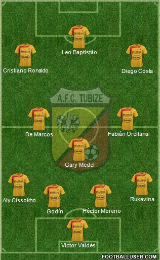 AFC Tubize Formation 2012
