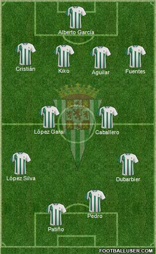 Córdoba C.F., S.A.D. Formation 2012