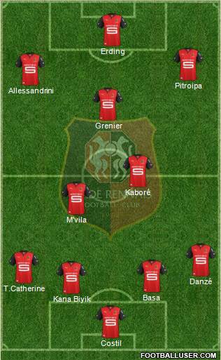 Stade Rennais Football Club Formation 2012