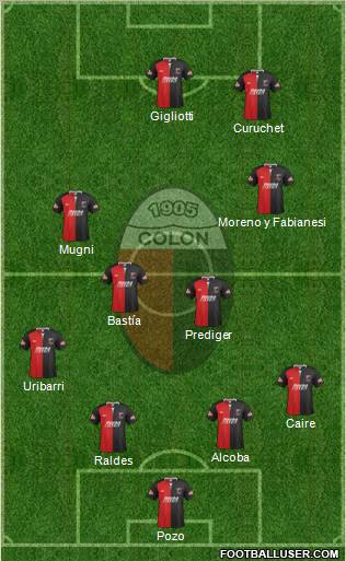 Colón de Santa Fe Formation 2012