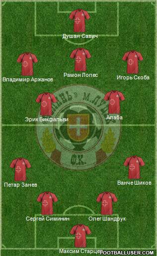 SC Volyn Lutsk Formation 2012