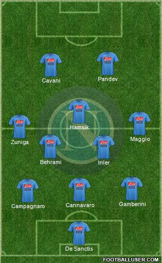 Napoli Formation 2012