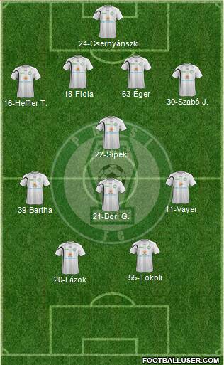 Paksi SE Formation 2012
