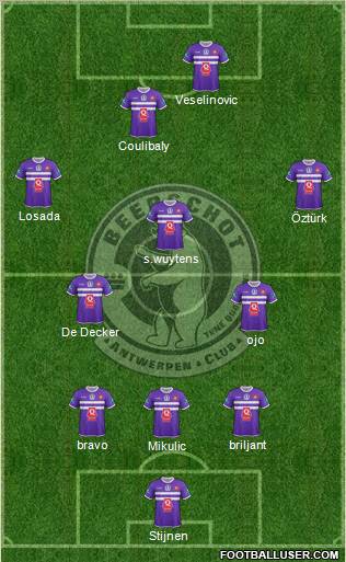 G. Beerschot Antwerpen Formation 2012