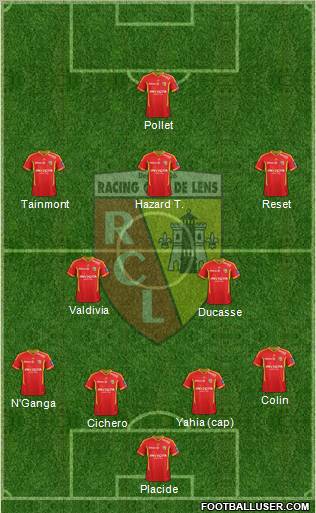 Racing Club de Lens Formation 2012