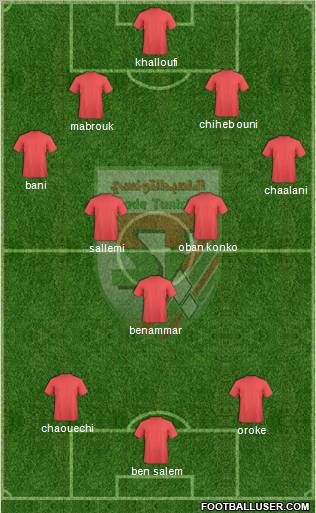 Stade Tunisien Formation 2012