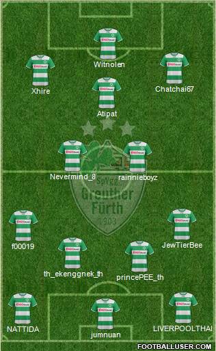 SpVgg Greuther Fürth Formation 2012
