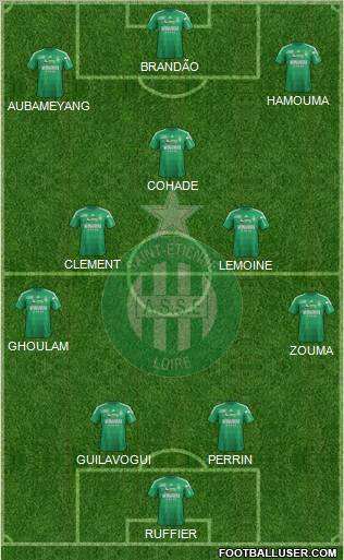 A.S. Saint-Etienne Formation 2012