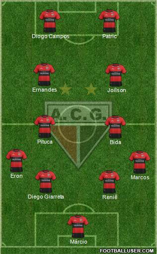 Atlético C Goianiense Formation 2012