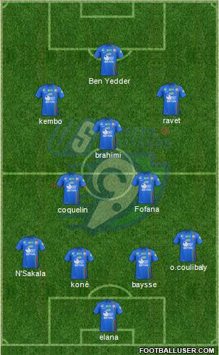 Union Sportive Créteil-Lusitanos Football Formation 2012