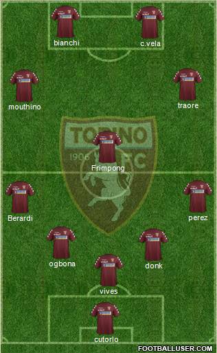 Torino Formation 2012