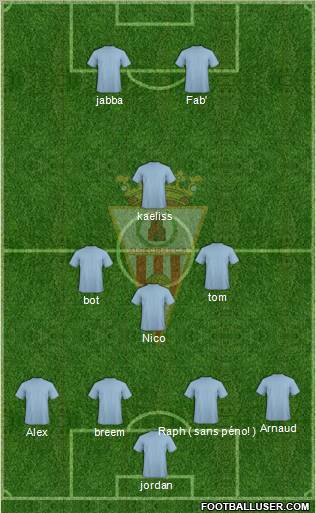 Algeciras C.F. Formation 2012
