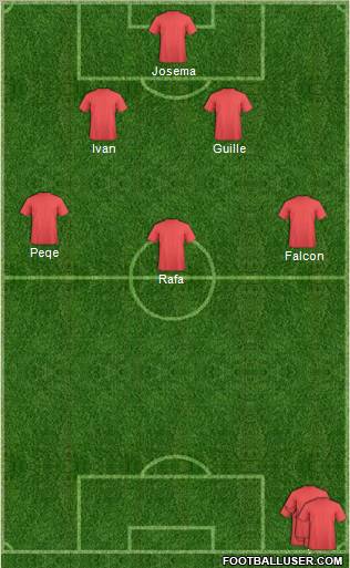 Pro Evolution Soccer Team Formation 2012