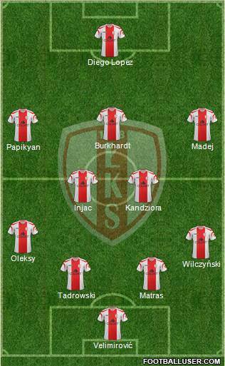 Lodzki Klub Sportowy Formation 2012