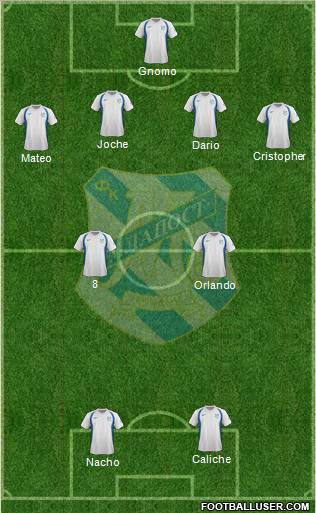 FK Mladost Lucani Formation 2012