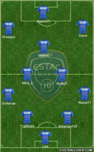Esperance Sportive Troyes Aube Champagne Formation 2012