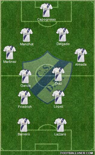 Deportivo Merlo Formation 2012