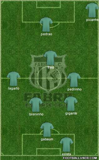 Fabril EC Formation 2012
